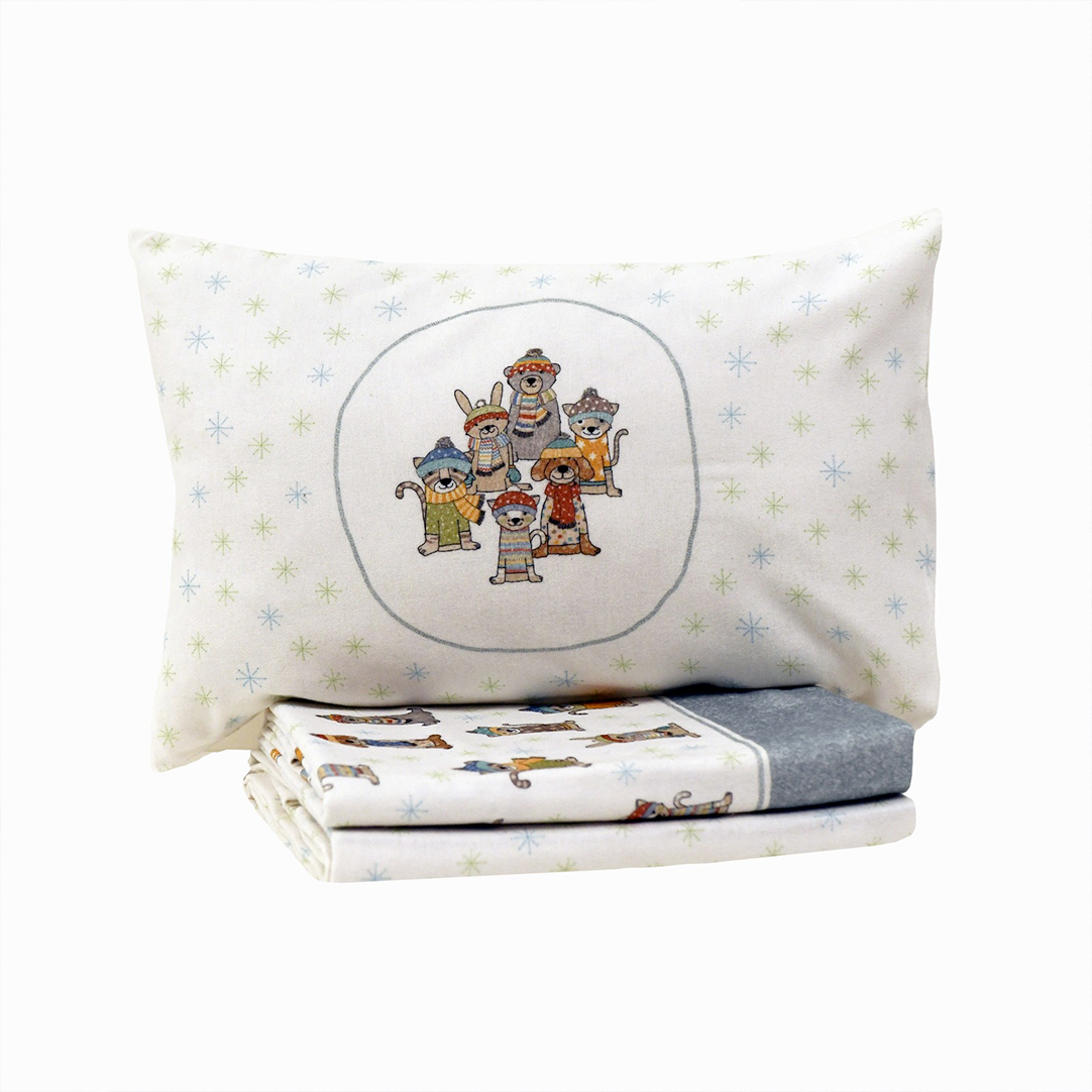 Animals Kids Bed Sheets